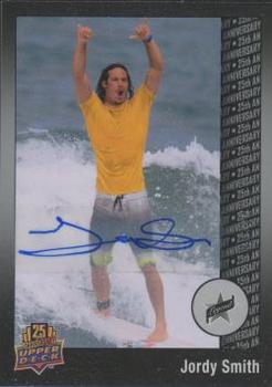 2014 Upper Deck 25th Anniversary - Silver Celebration Autographs #22 Jordy Smith Front