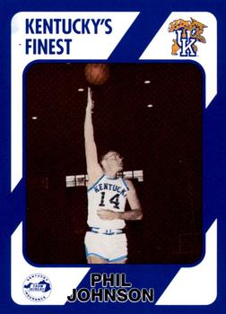 1989-90 Collegiate Collection Kentucky Wildcats #74 Phil Johnson Front
