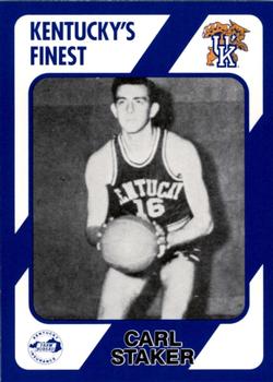 1989-90 Collegiate Collection Kentucky Wildcats #235 Carl Staker Front
