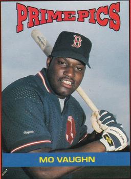 1992 The Sports Card Review & Value Line Prime Pics #16 Mo Vaughn Front