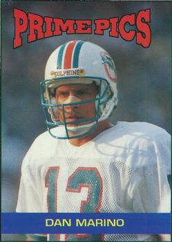 1992 The Sports Card Review & Value Line Prime Pics #43 Dan Marino Front