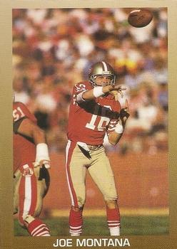 1989-90 All-Sports Superstars Series 1-4 (unlicensed) #NNO Joe Montana Front