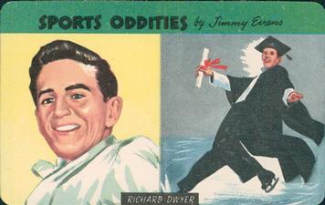 1954 Quaker Oats Sports Oddities #22 Richard Dwyer Front