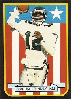 1989 American Flag (unlicensed) #NNO Randall Cunningham Front