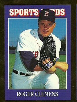 1991 Allan Kaye's Sports Cards News Magazine - Standard-Sized 1992 #77 Roger Clemens Front