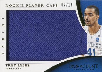 2015 Panini Immaculate Collection Collegiate - RPS Rookie Player Caps #53 Trey Lyles Front