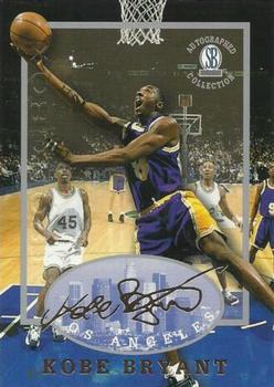 1997-98 Score Board Autographed Collection - Strongbox #16 Kobe Bryant Front
