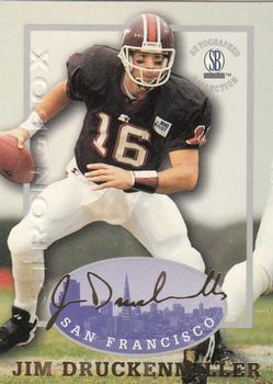 1997-98 Score Board Autographed Collection - Strongbox #35 Jim Druckenmiller Front
