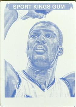 2015 Leaf Sportkings - Printing Plate Yellow #9 Karl Malone Front