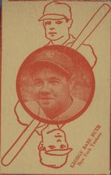 1927 Playing Cards (W560) #NNO Babe Ruth Front