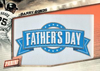 2015 Panini Father's Day - Father's Day Jumbo Patch #FD9 Barry Bonds Front