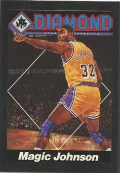 1992 Diamond Sports Memorabilia Magazine #15 Magic Johnson Front