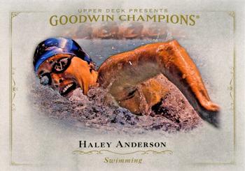 2016 Upper Deck Goodwin Champions #86 Haley Anderson Front
