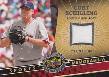 2009 Upper Deck 20th Anniversary - Sports Memorabilia #MLB-CS Curt Schilling Front