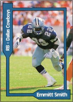 1991 SCD Sports Card Pocket Price Guide FB/BK/HK Collector #38 Emmitt Smith Front