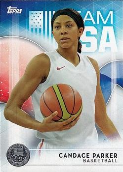 2016 Topps U.S. Olympic & Paralympic Team Hopefuls - Silver #5 Candace Parker Front