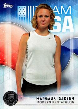 2016 Topps U.S. Olympic & Paralympic Team Hopefuls - Silver #53 Margaux Isaksen Front