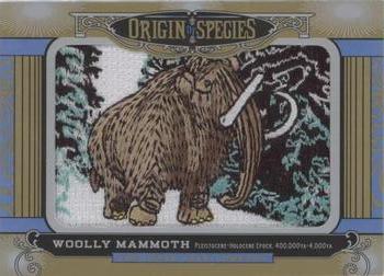 2016 Upper Deck Goodwin Champions - Origin of Species Manufactured Patches #OS239 Woolly Mammoth Front