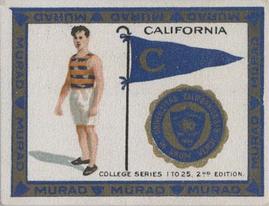 1909-12 Murad Cigarettes (T51) #NNO University of California Front