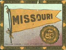 1909-12 Murad Cigarettes (T51) #NNO Missouri Front