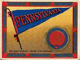 1909-12 Murad Cigarettes (T51) #NNO Pennsylvania Front