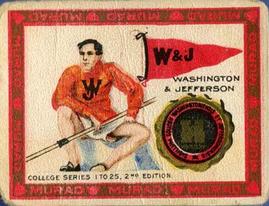 1909-12 Murad Cigarettes (T51) #NNO Washington & Jefferson Front