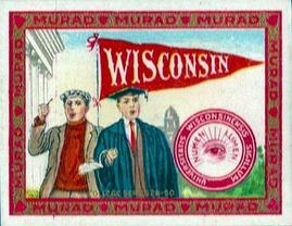 1909-12 Murad Cigarettes (T51) #NNO University of Wisconsin Front