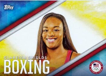 2016 Topps U.S. Olympic & Paralympic Team Hopefuls - Olympic Disciplines #OD-2 Claressa Shields Front