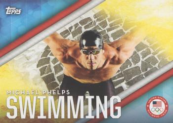 2016 Topps U.S. Olympic & Paralympic Team Hopefuls - Olympic Disciplines #OD-21 Michael Phelps Front