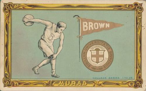 1910 Murad Cigarettes Cabinets (T6) #2 Brown Front