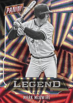 2016 Panini The National - Legends (College) Hyper Plaid Thick #C9 Mark McGwire Front