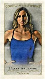 2016 Upper Deck Goodwin Champions - Canvas Minis #36 Haley Anderson Front