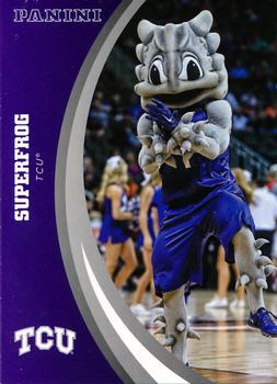2016 Panini TCU Horned Frogs #1 SuperFrog Front