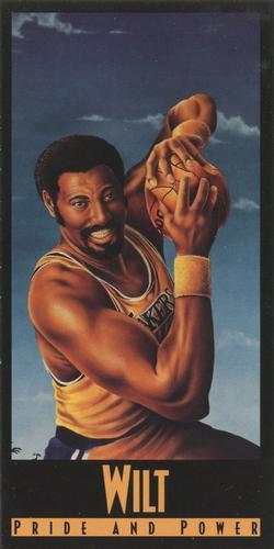 1993 Great Western Forum 25th Anniversary - Lakers Bonus Cards #BC2 Wilt Chamberlain Front