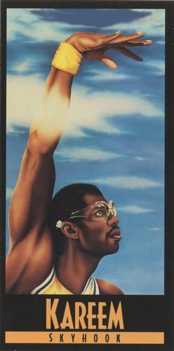 1993 Great Western Forum 25th Anniversary - Lakers Bonus Cards #BC4 Kareem Abdul-Jabbar Front