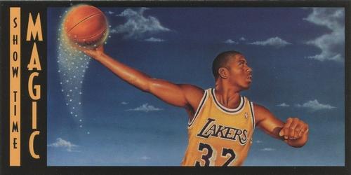 1993 Great Western Forum 25th Anniversary - Lakers Bonus Cards #BC5 Magic Johnson Front