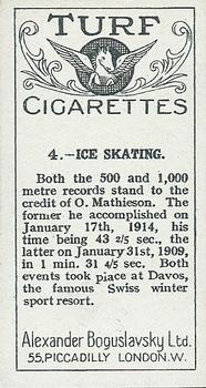 1925 Sports Records #4 Skating Back