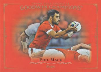 2016 Upper Deck Goodwin Champions - Royal Red #88 Phil Mack Front