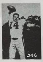 1955 All American Sports Club #246 Otto Graham Front