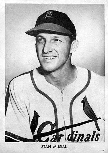 1951 Wheaties Premium Photos #NNO Stan Musial Front