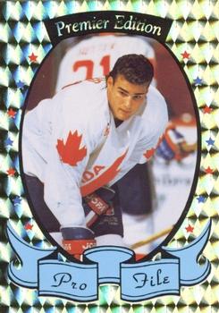 1991 Pro Files Premier Edition #6 Eric Lindros Front