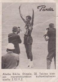 1965 Panda Kultamitali #NNO Abebe Bikila Front