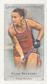 2016 Upper Deck Goodwin Champions - Canvas Blank Back Minis #NNO Paige Selenski Front