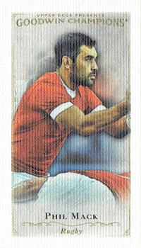 2016 Upper Deck Goodwin Champions - Canvas Blank Back Minis #NNO Phil Mack Front