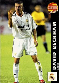 2003 Stadion World Stars #586 David Beckham Front