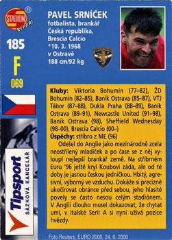 2001 Stadion World Stars #185 Pavel Srnicek Back