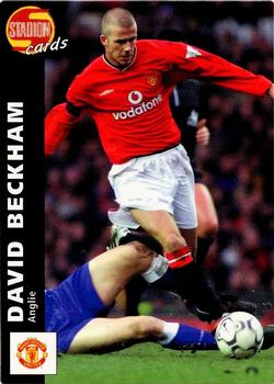 2001 Stadion World Stars #187 David Beckham Front