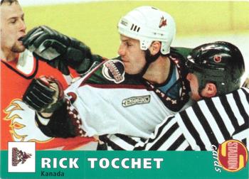 2001 Stadion World Stars #198 Rick Tocchet Front
