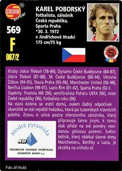 2002 Stadion World Stars #569 Karel Poborský Back