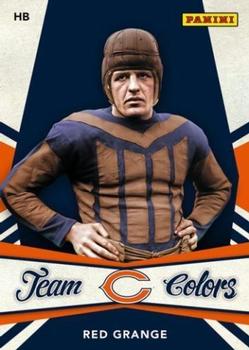 2013 Panini National Sports Collectors Convention - Team Colors #3 Red Grange Front